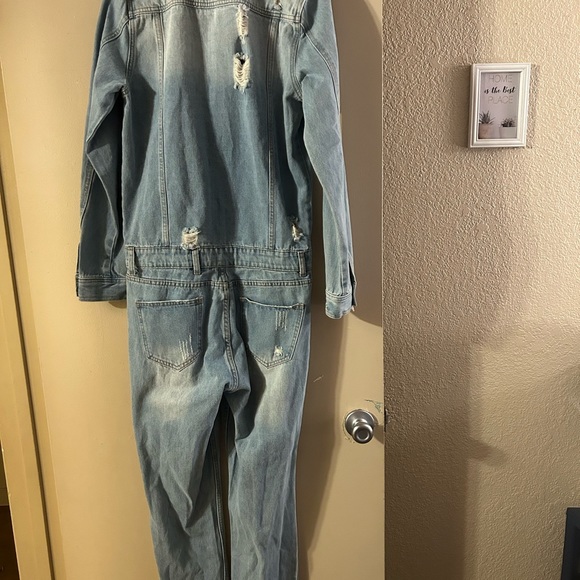 Denim jumpsuit - Picture 2 of 2